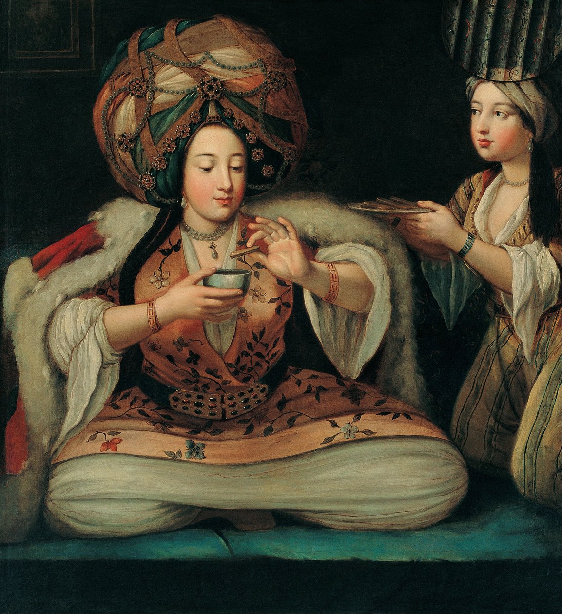 Kaffee genießen von Unbekannt Unbekannt