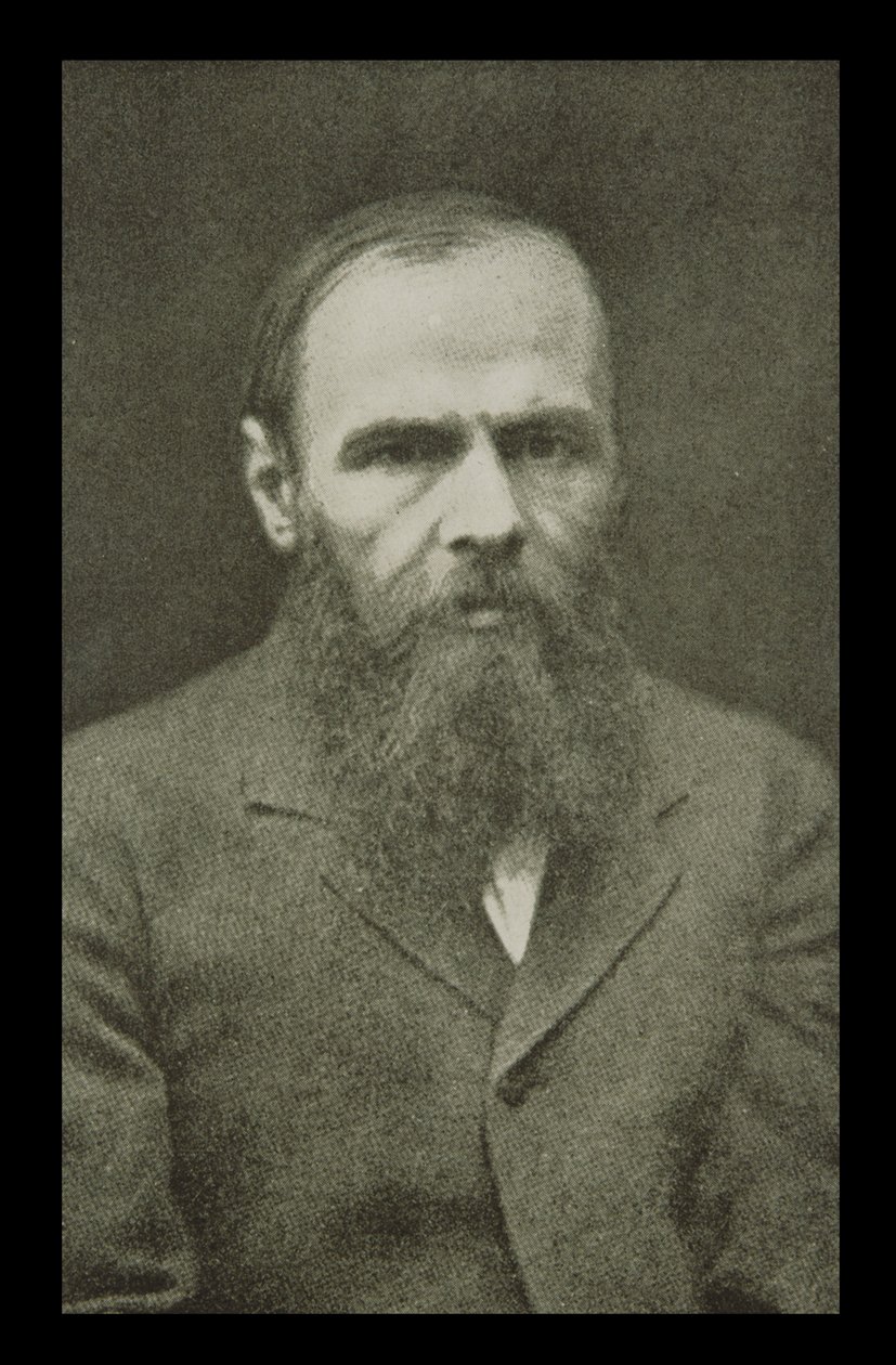 Fjodor Michailowitsch Dostojewski (1821-81) von Unbekannt Unbekannt