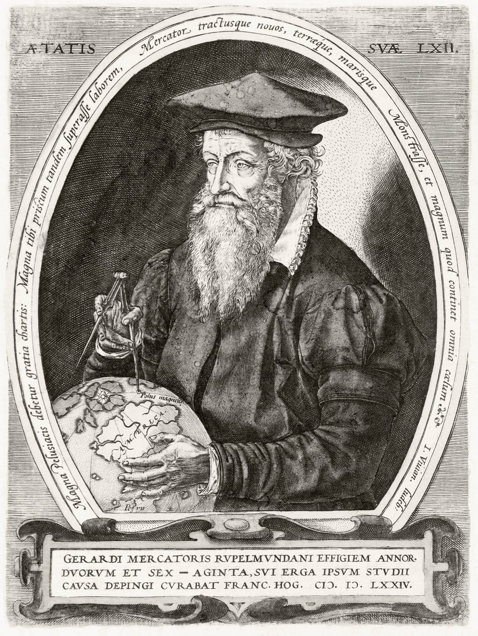 Gerardus Mercator von Unbekannt Unbekannt