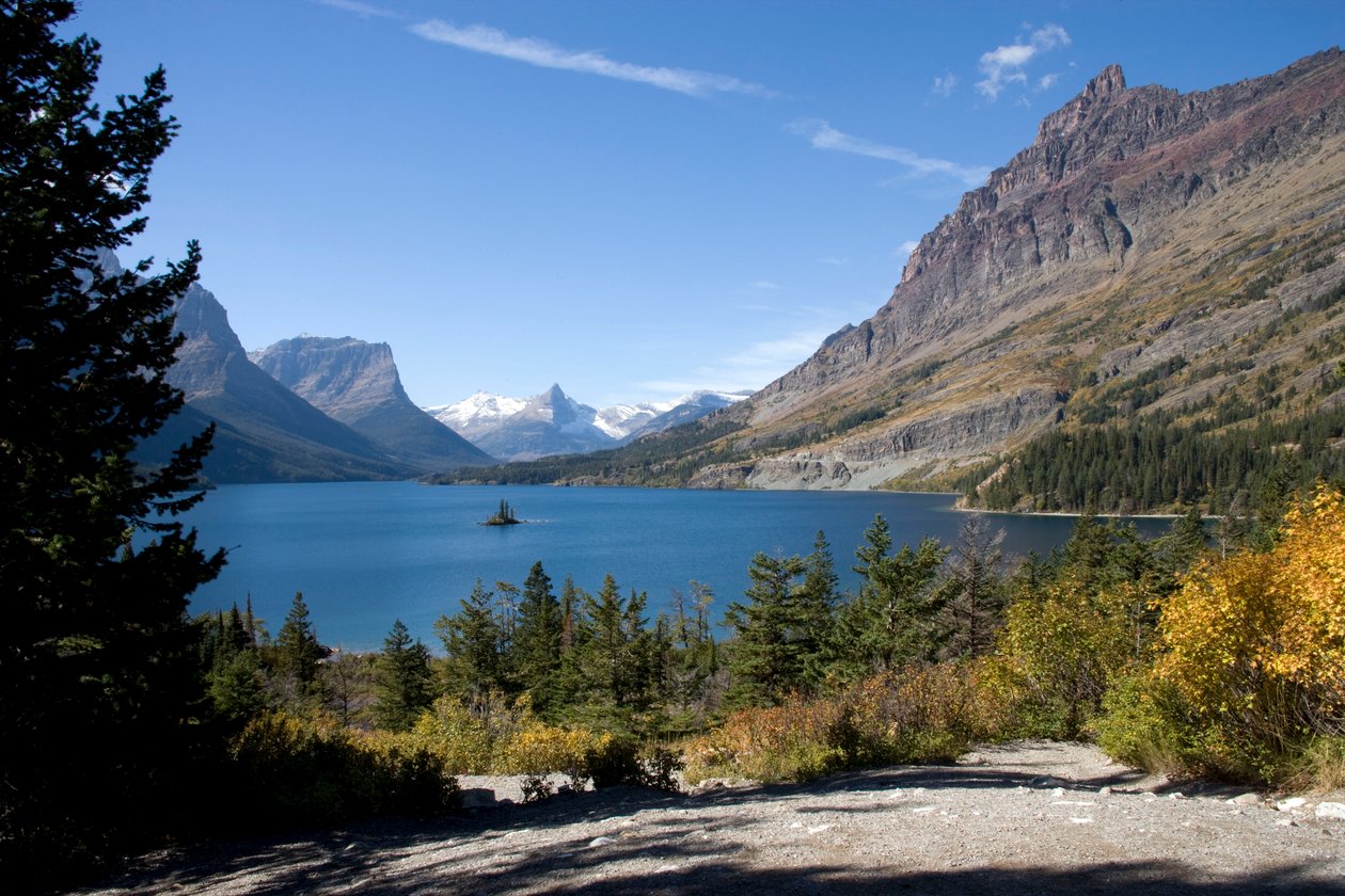 Glacier-Nationalpark, Montana (Foto) von Unbekannt Unbekannt