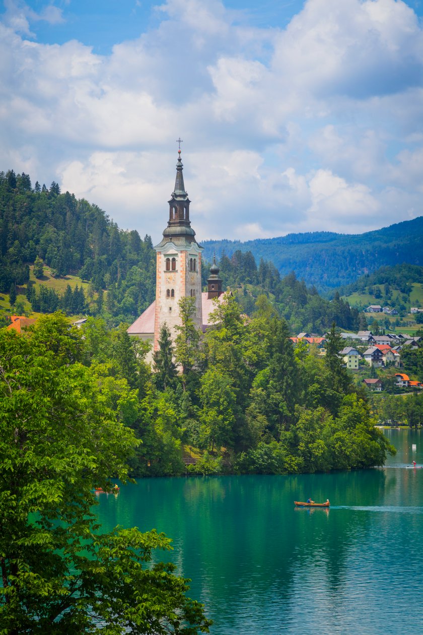 Bleder See, Slowenien von Unbekannt Unbekannt