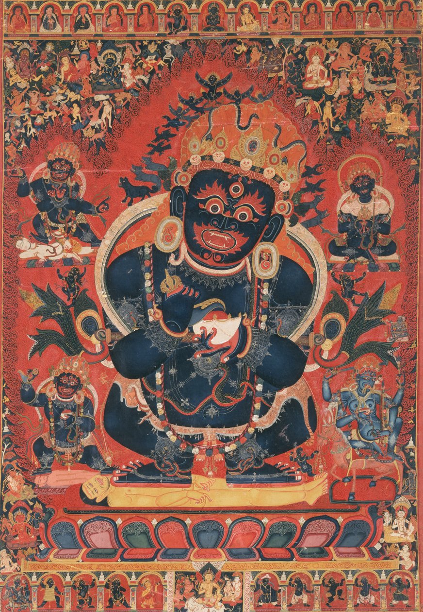 Mahakala, Beschützer des Zeltes von Unbekannt Unbekannt
