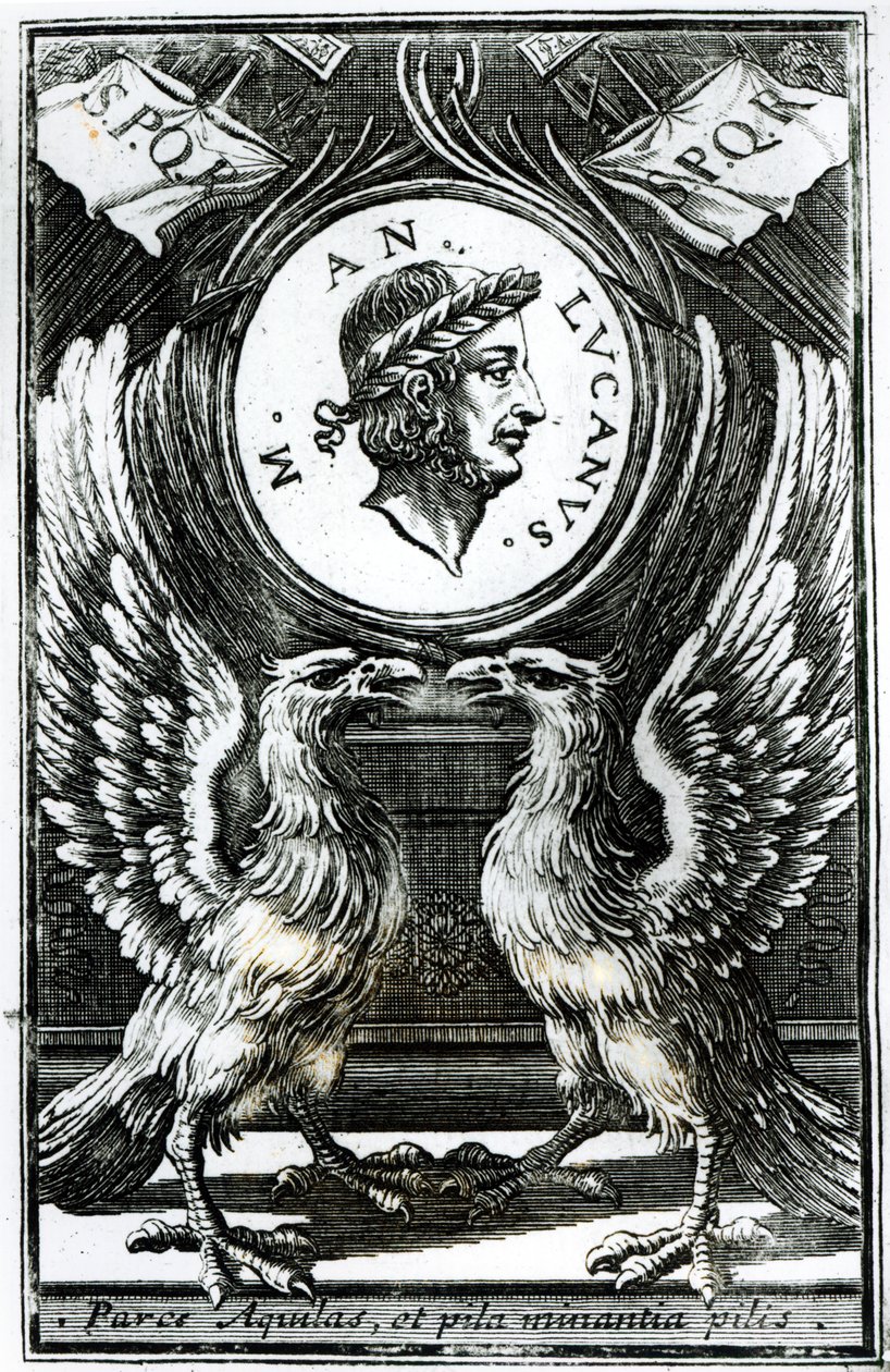 Marcus Annaeus Lucanus (39-65 n. Chr.) von Unbekannt Unbekannt
