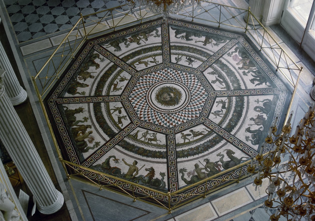 Mosaikboden von Unbekannt Unbekannt