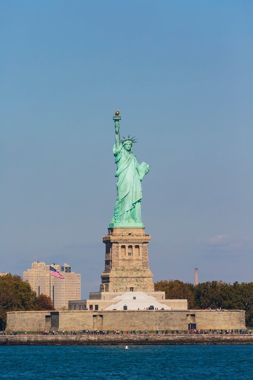 New York City, USA. Freiheitsstatue. von Unbekannt Unbekannt