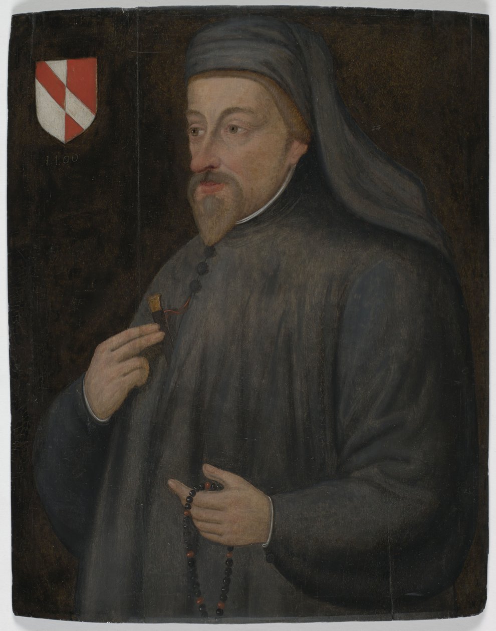 Porträt von Geoffrey Chaucer von Unbekannt Unbekannt
