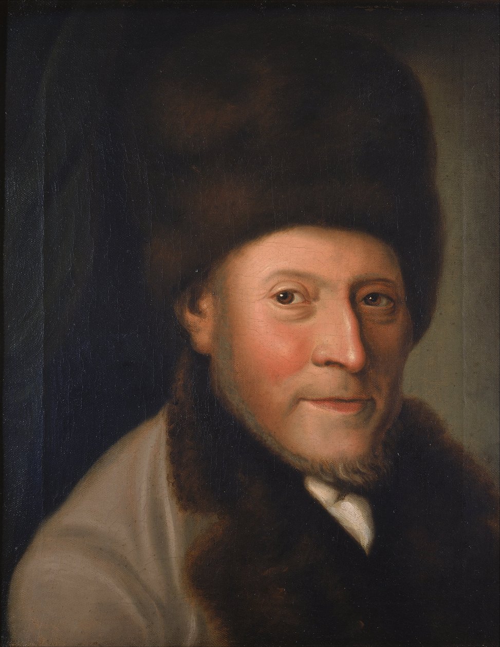 Porträt von Isaac Jacob Gans von Unbekannt Unbekannt