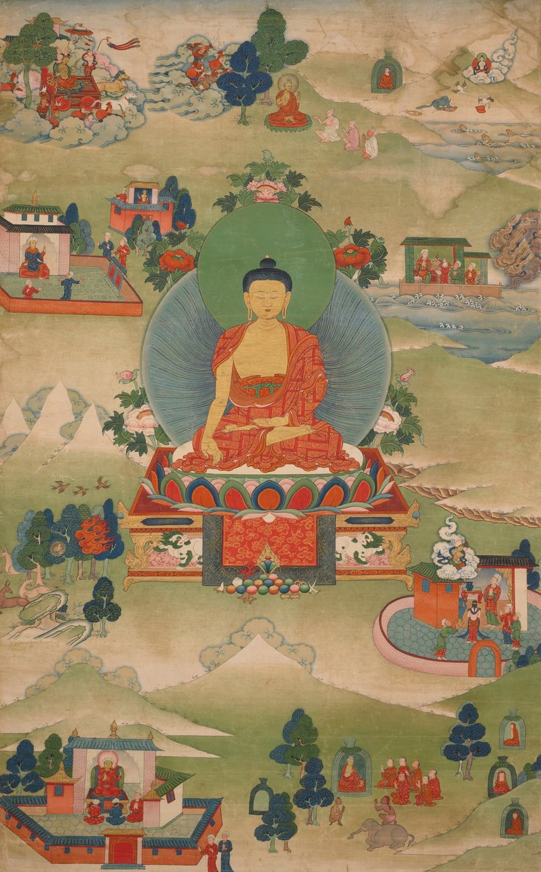 Frühere Leben von Shakyamuni Buddha von Unbekannt Unbekannt