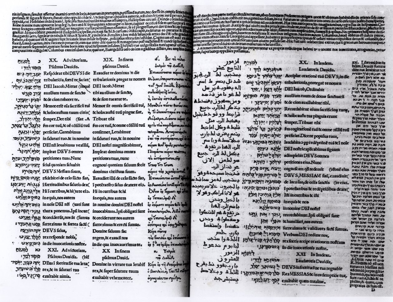 Psalm Davids: Psalterium Octaplum, 1516 von Unbekannt Unbekannt