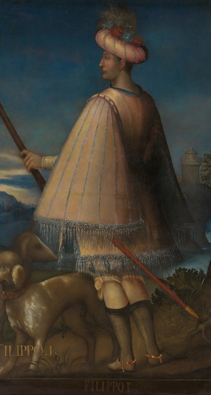 Porträt von Filippo I von Unbekannt Unbekannt