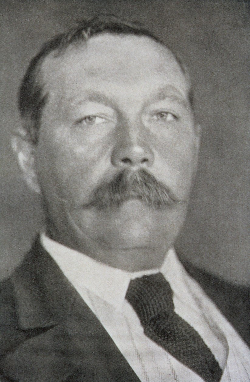 Sir Arthur Conan Doyle (1859-1930) von Unbekannt Unbekannt