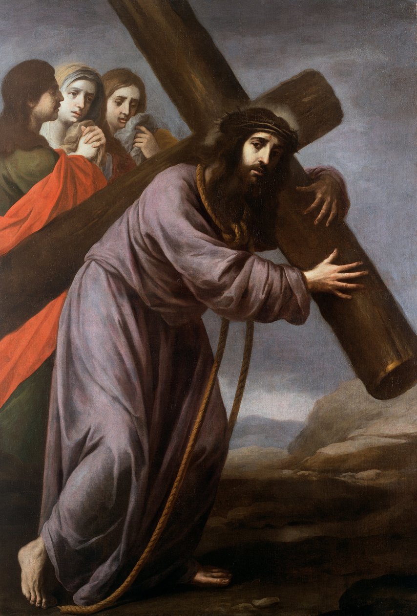 Christus trägt sein Kreuz von Unbekannt Unbekannt