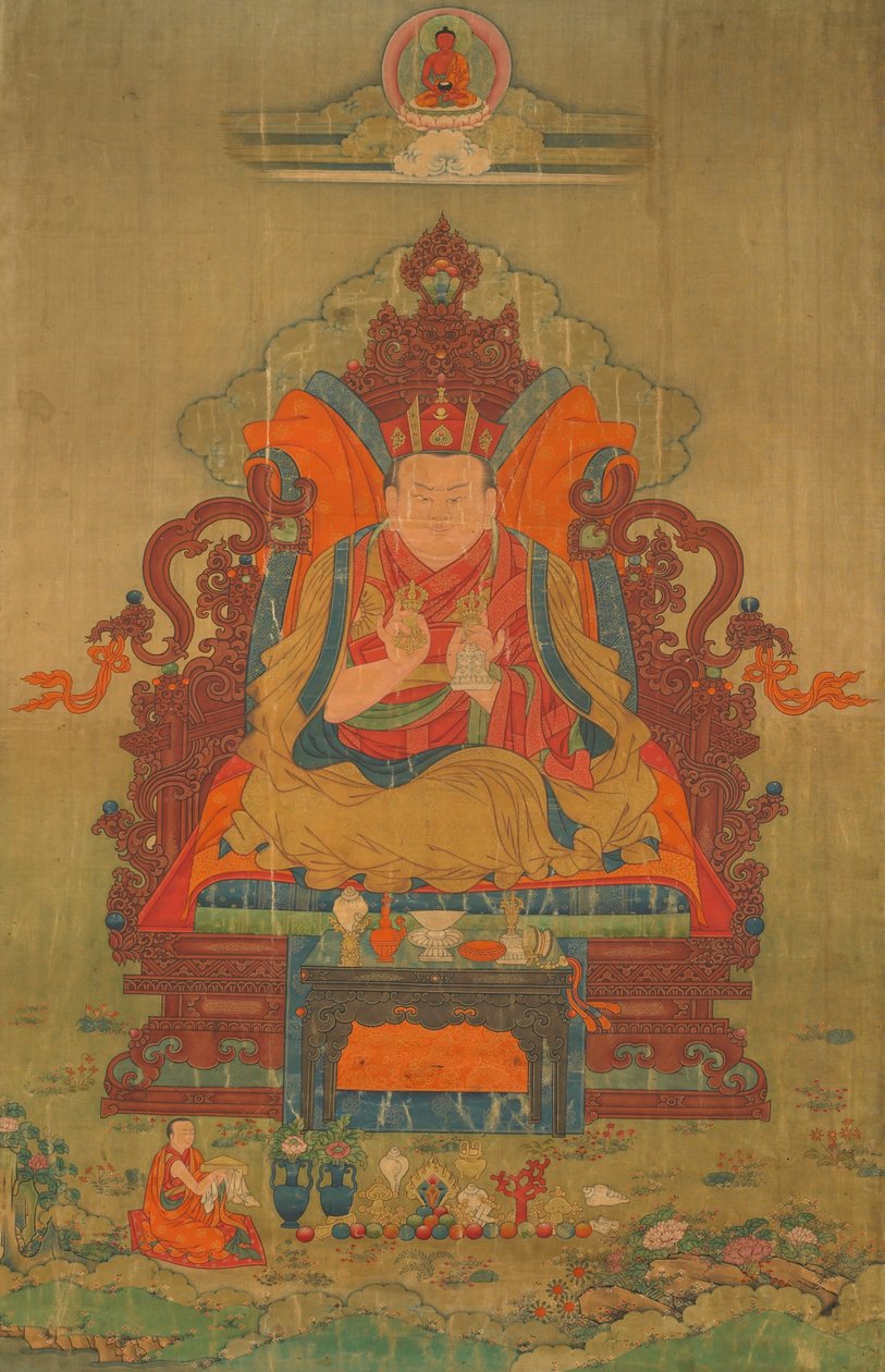 Zehnter Shamarpa, Mipam Chodrup Gyatso (1742–1792) von Unbekannt Unbekannt