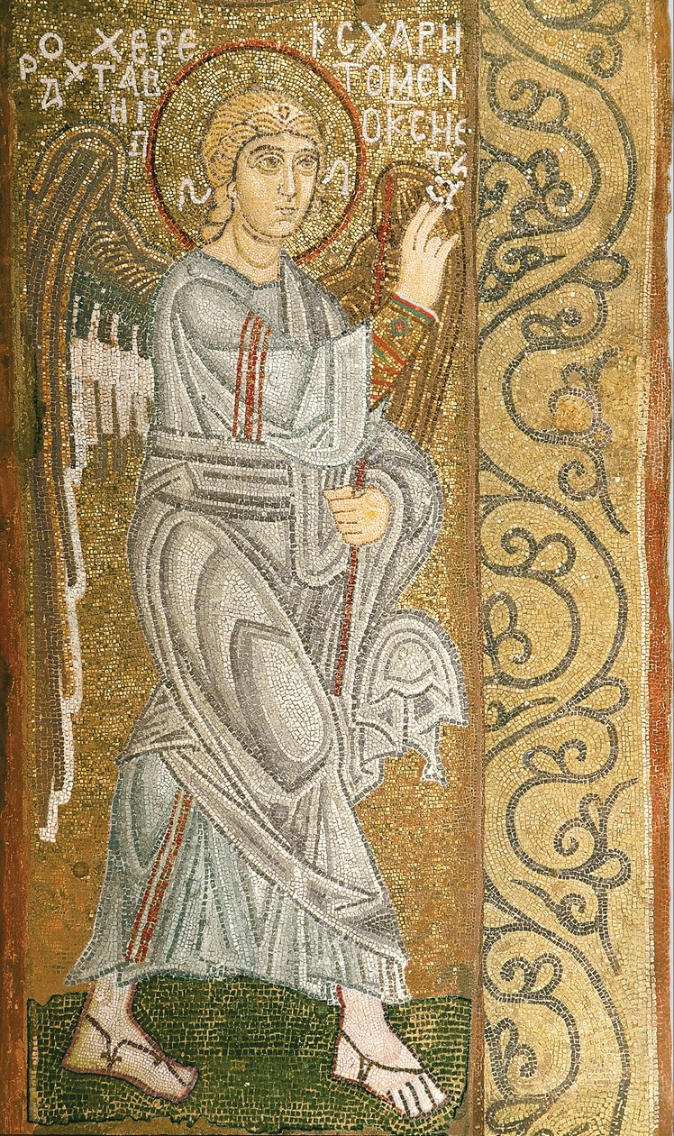 Die Verkündigung. Der Erzengel Gabriel von Unbekannt Unbekannt