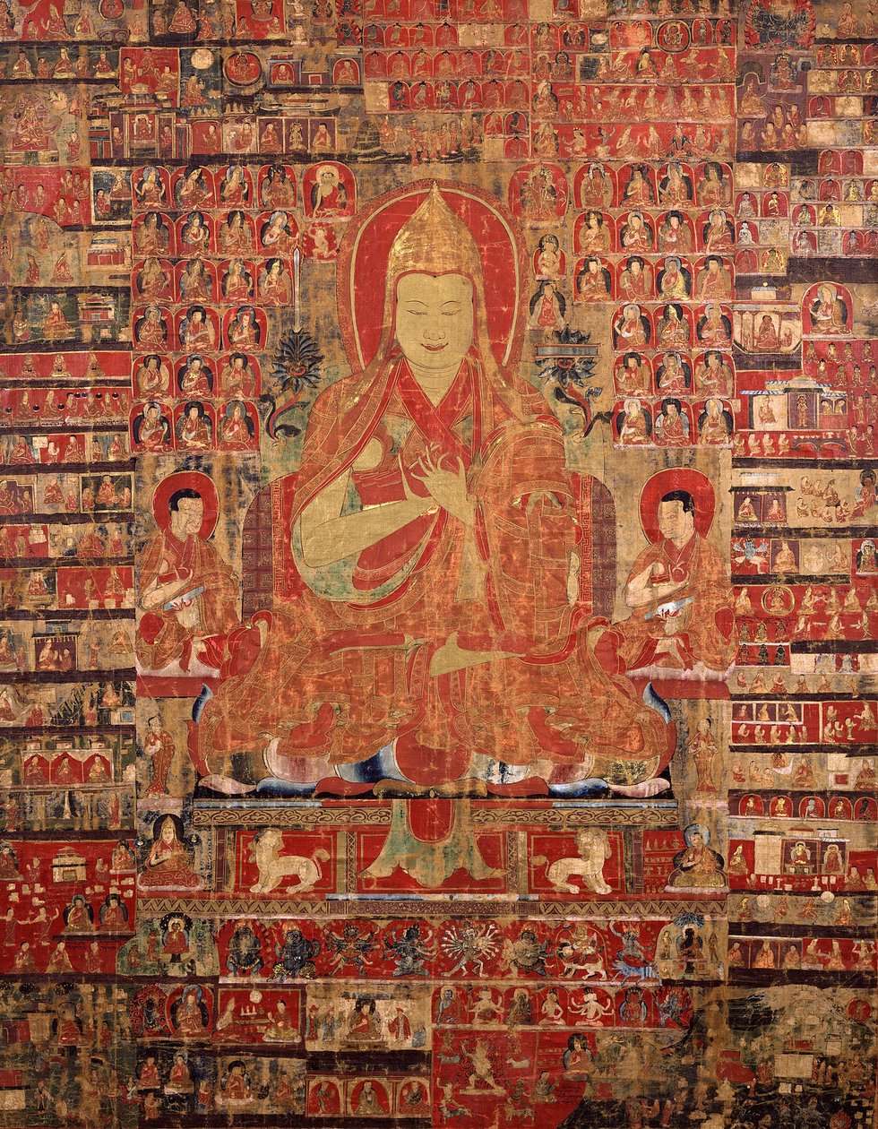 Tsongkapa von Unbekannt Unbekannt