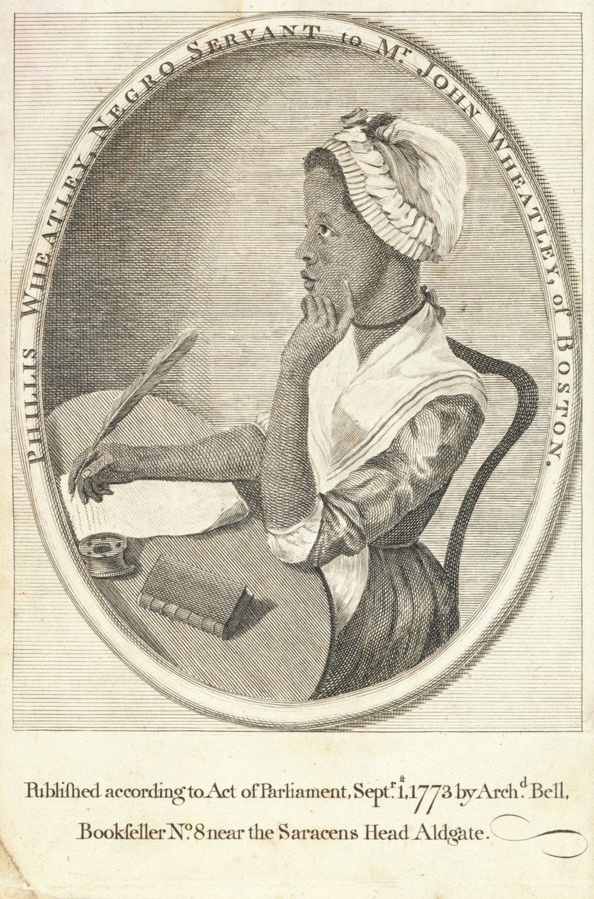 Phillis Wheatley von Unbekannt Unbekannt