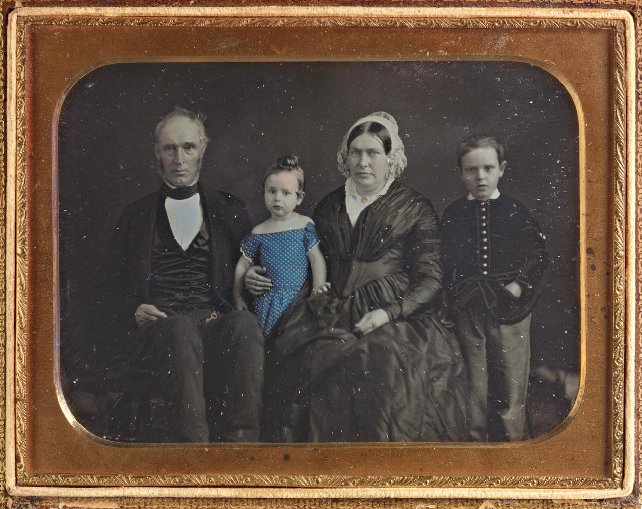 Mrs. Stanfords Mutter, Vater und Familie von Unbekannt Unbekannt