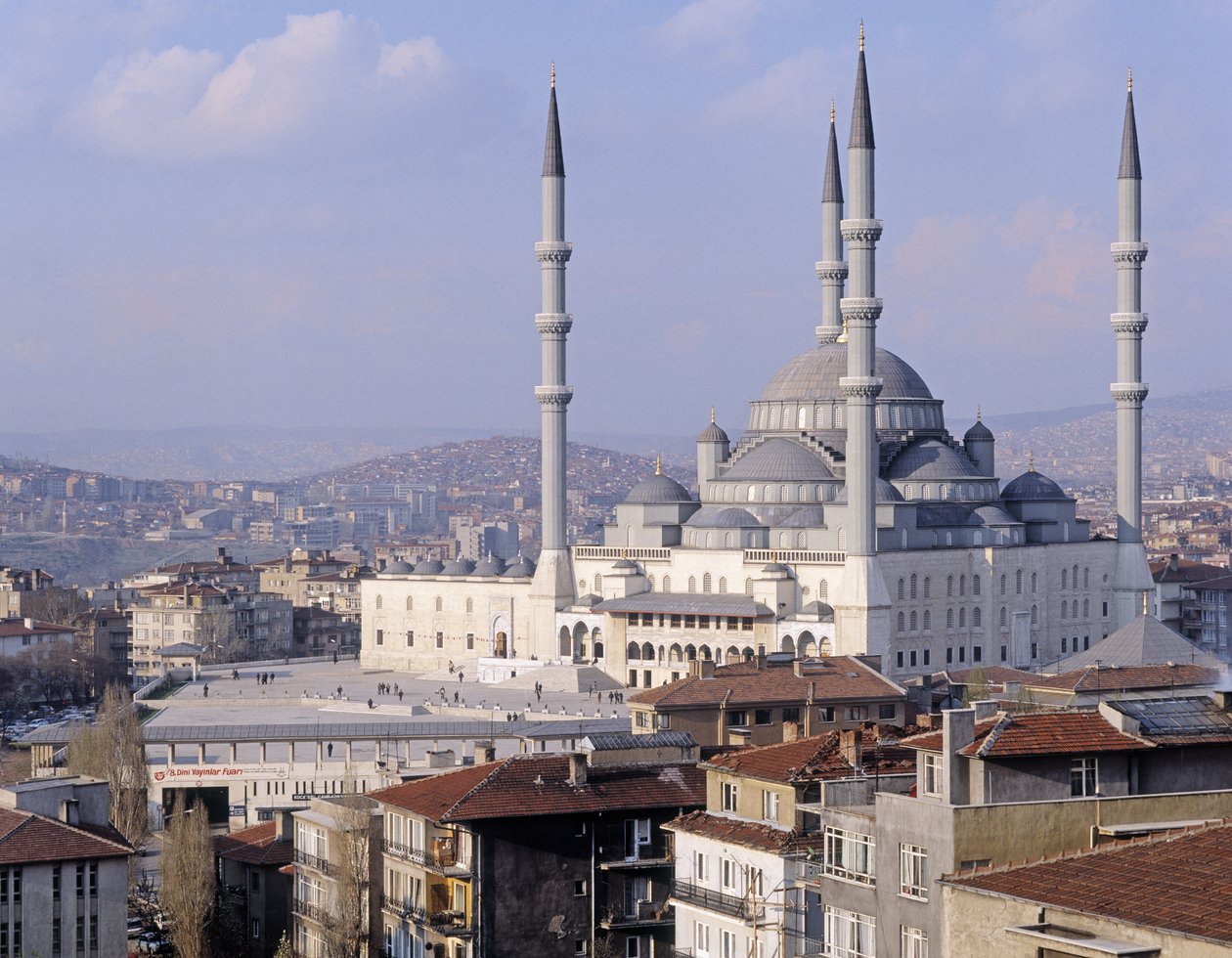 Ansicht der Kocatepe-Moschee von Unbekannt Unbekannt