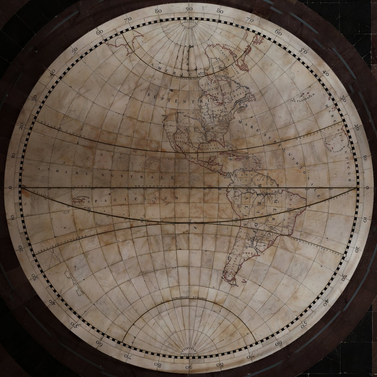 Westliche Hemisphäre von Unbekannt Unbekannt