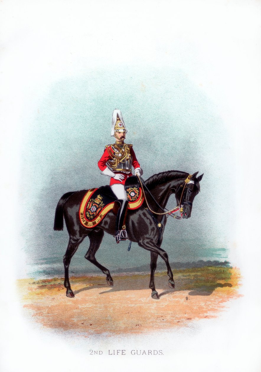 2. Life Guards, 1888 von Unbekannt