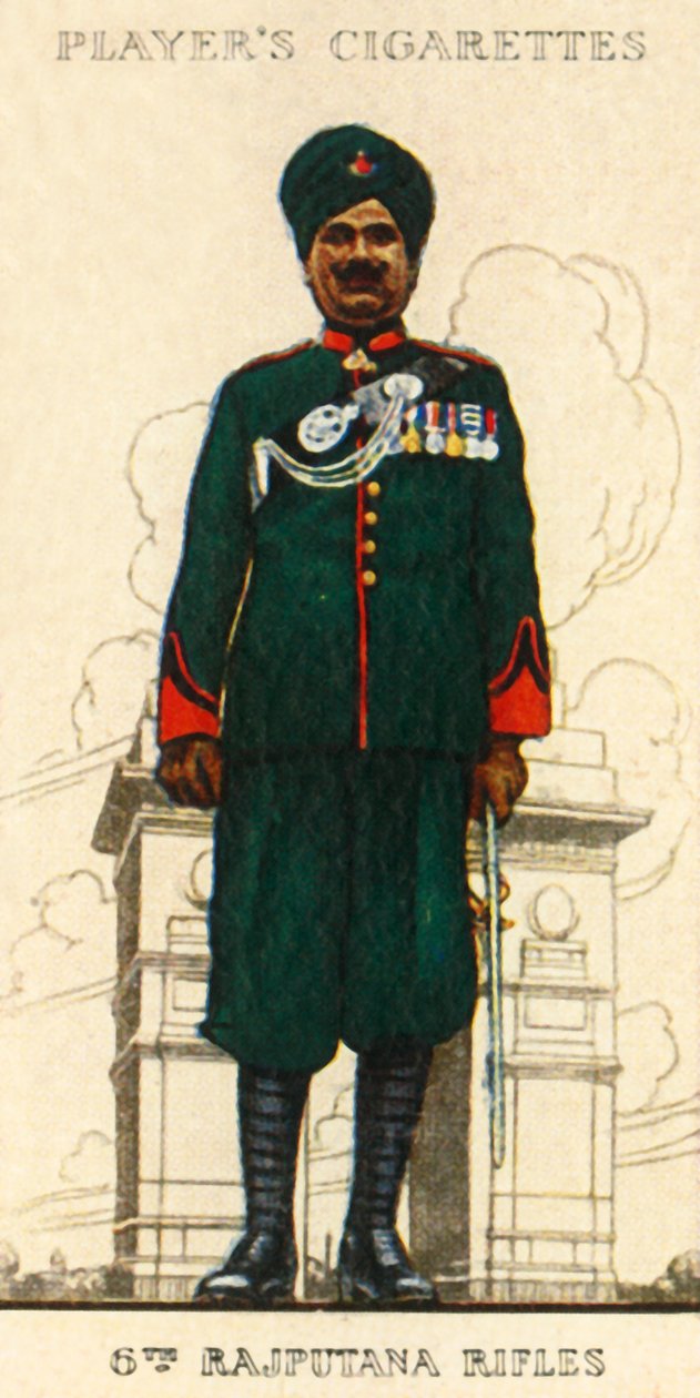 6. Rajputana Rifles, 1936 von Unbekannt