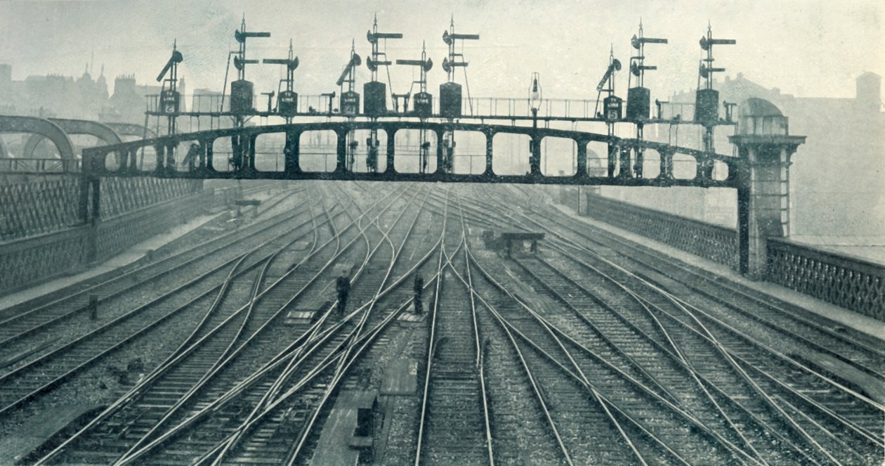 Eine Brücke der Signale, 1922 von Unbekannt