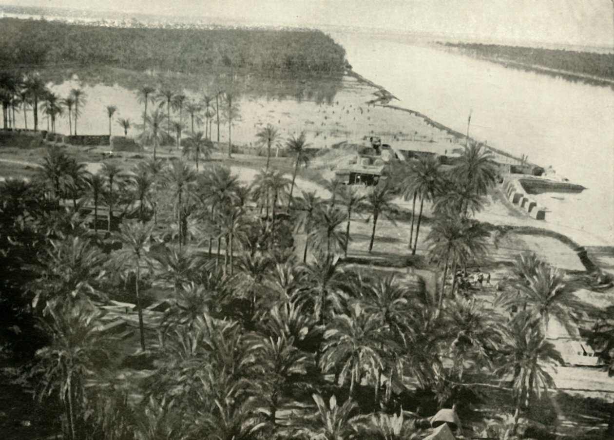 Eine britische Position am Fluss Tigris von Unbekannt