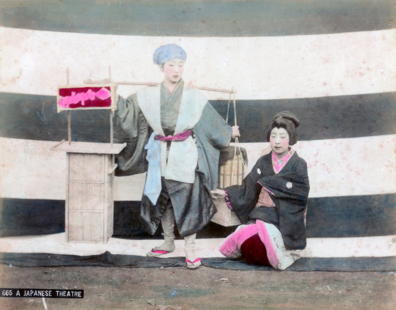 Ein japanisches Theater von Unbekannt