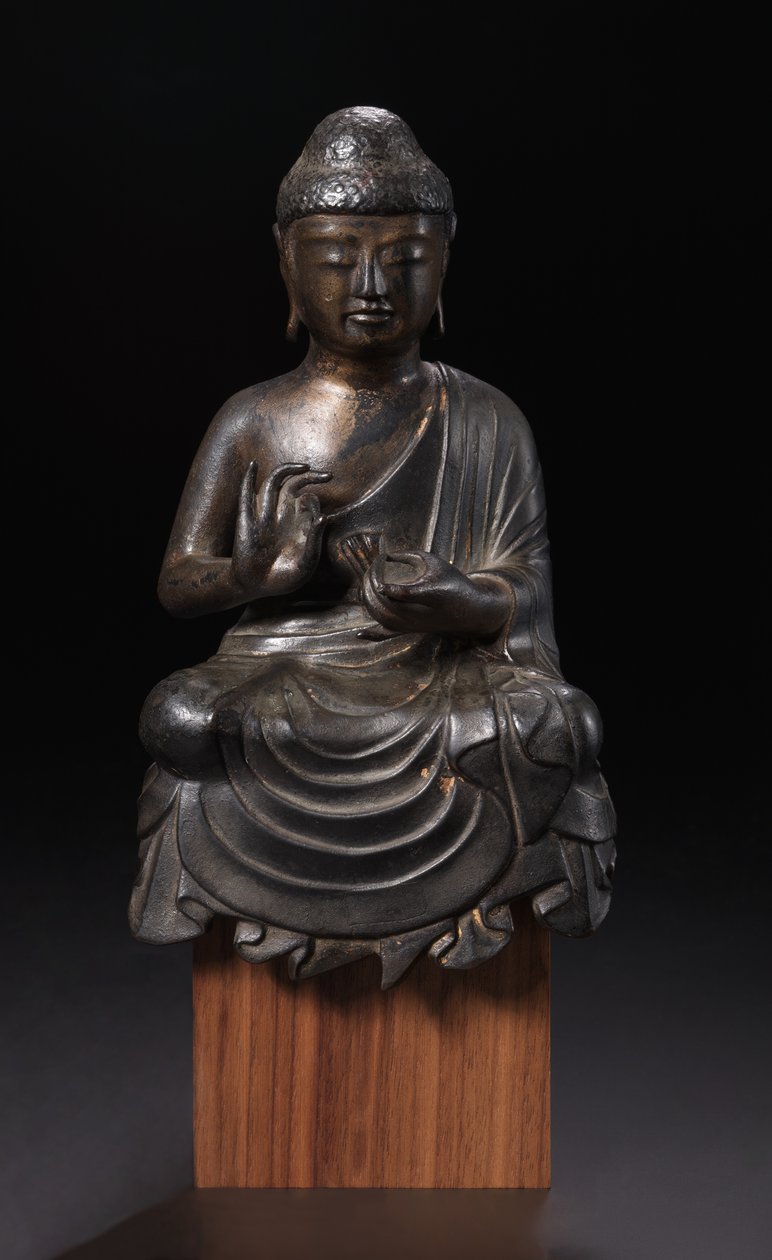 Ein predigender Buddha, 8. Jahrhundert von Unbekannt