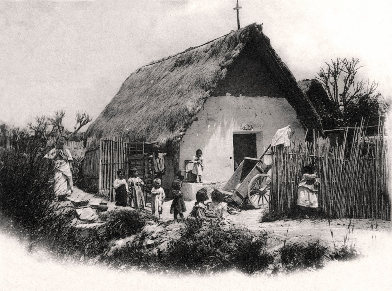 Eine südamerikanische Hütte, um 1900er Jahre von Unbekannt