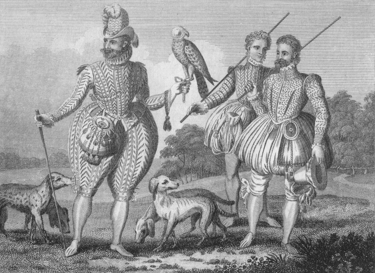 Ein Sportsmann des 16. Jahrhunderts, ca. 1798 von Unbekannt