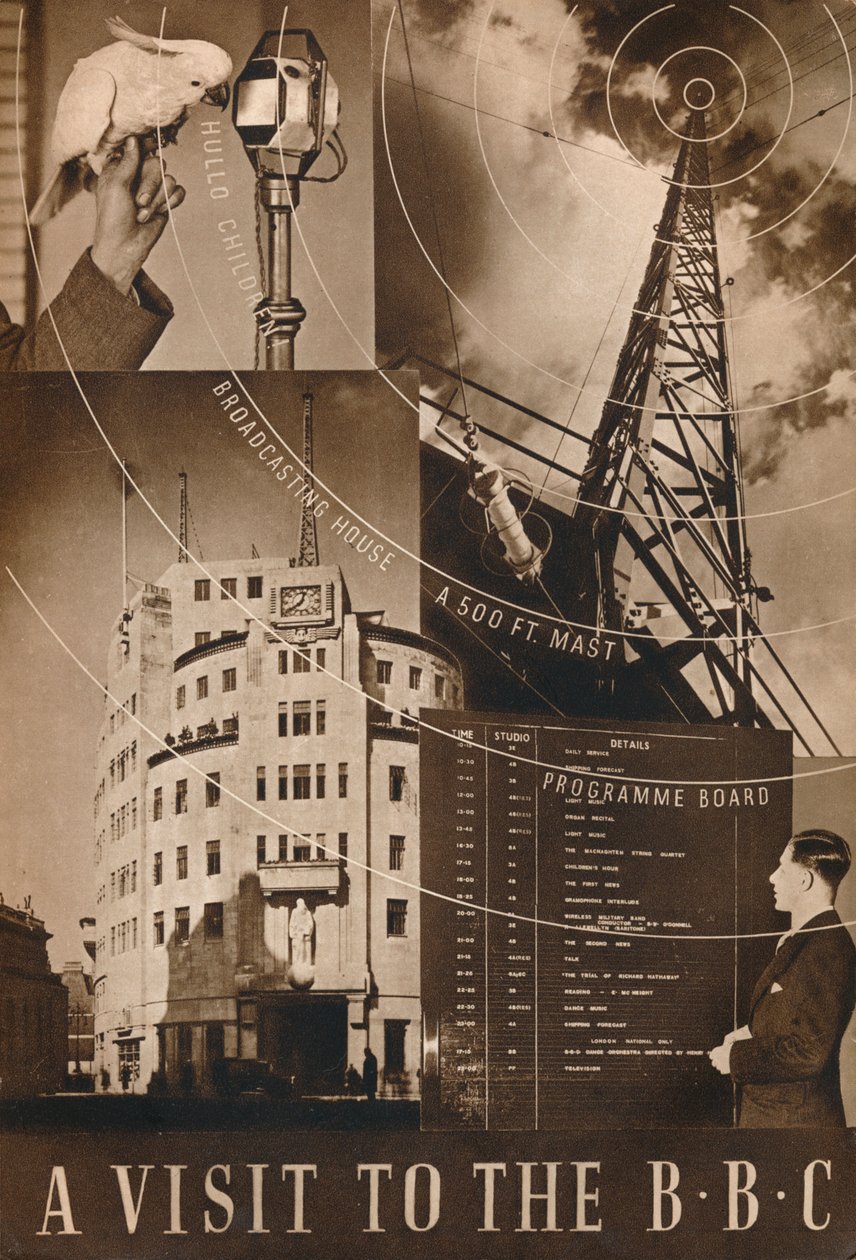 Ein Besuch bei der BBC, 1937 von Unbekannt