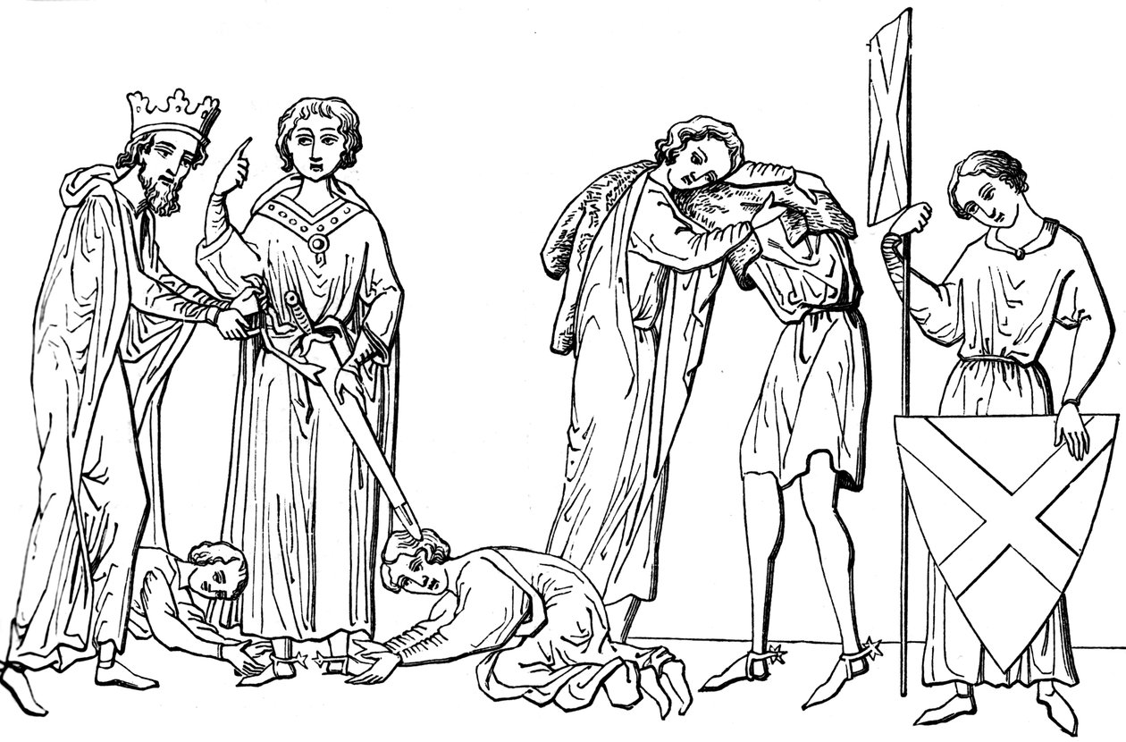 Bewaffnung eines Ritters, 1849 von Unbekannt