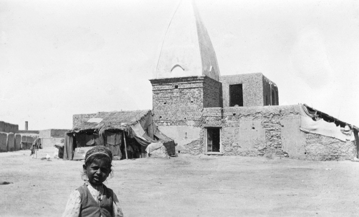 Ein Tempel in Nowshera, Indien von Unbekannt