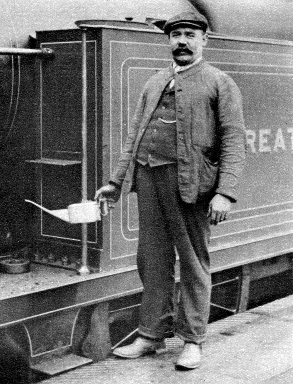 Ein Lokomotivführer, London, 1926-1927 von Unbekannt