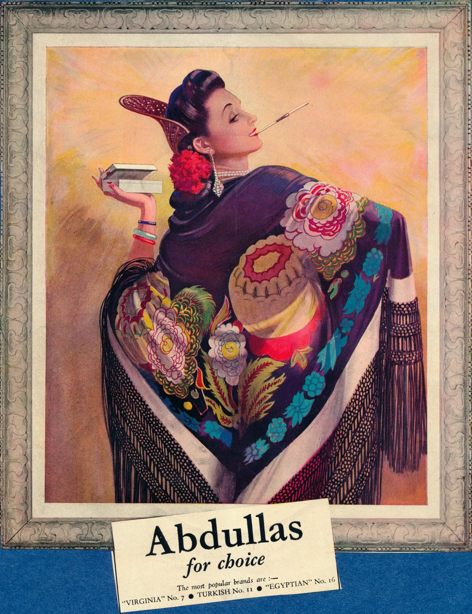 Abdullas zur Auswahl, ca. 1945 von Unbekannt