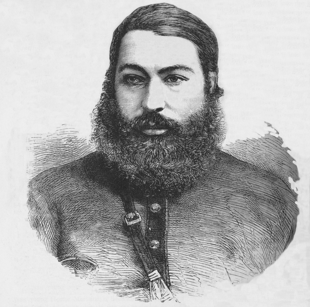Abdur Rahman Khan, Emir von Afghanistan, ca. 1880 von Unbekannt