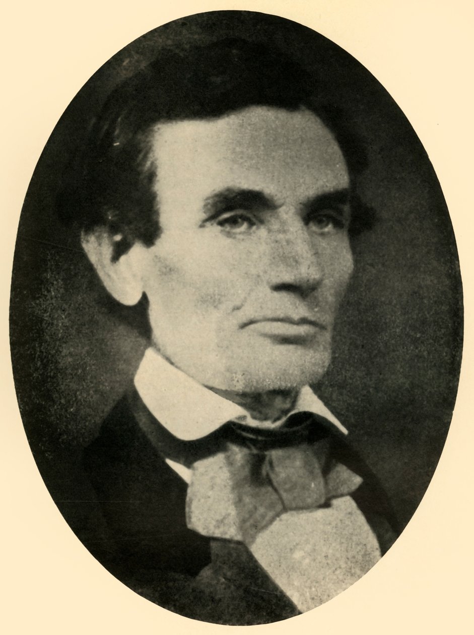 Abraham Lincoln, 1857, 1930 von Unbekannt