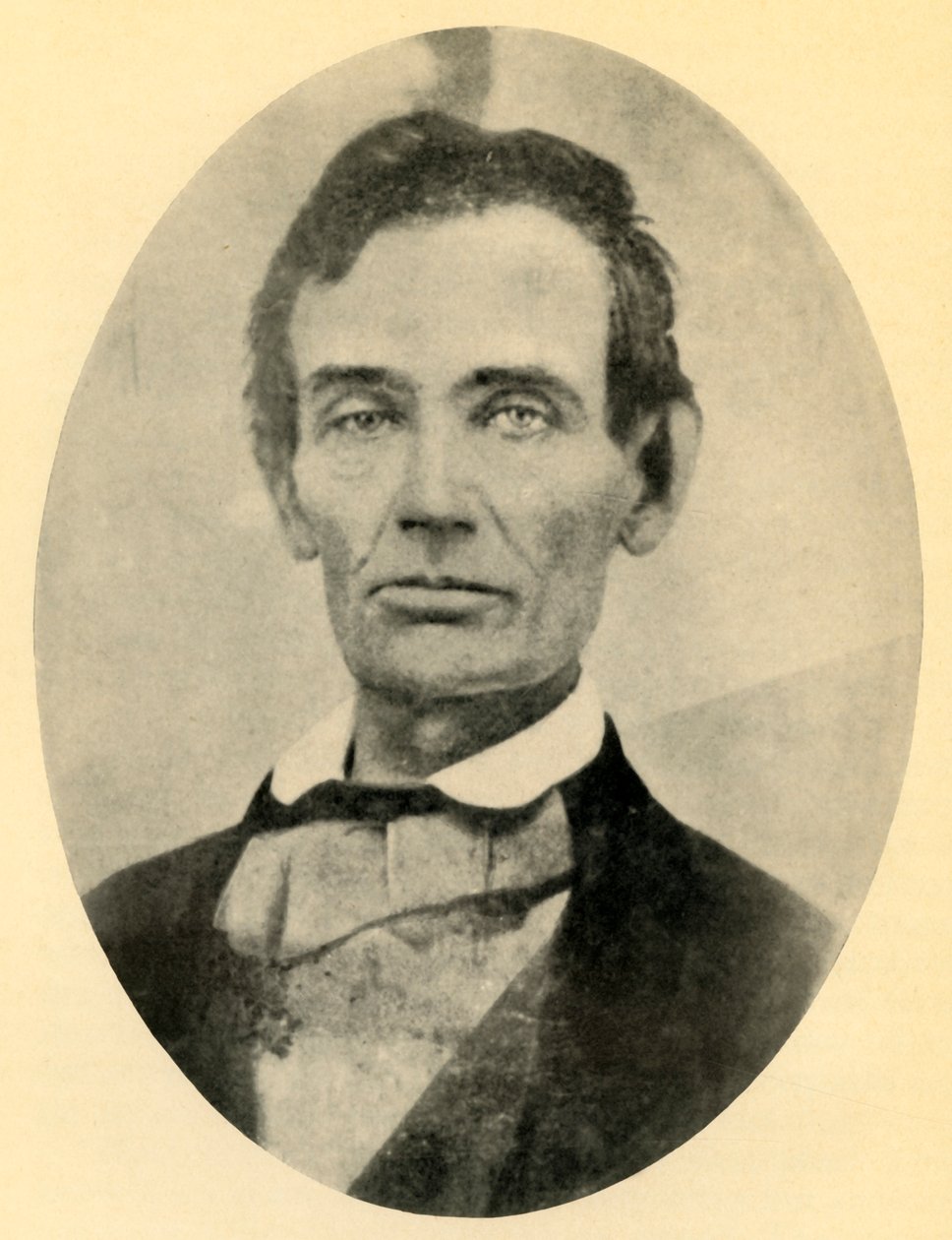 Abraham Lincoln, 1858, 1930 von Unbekannt