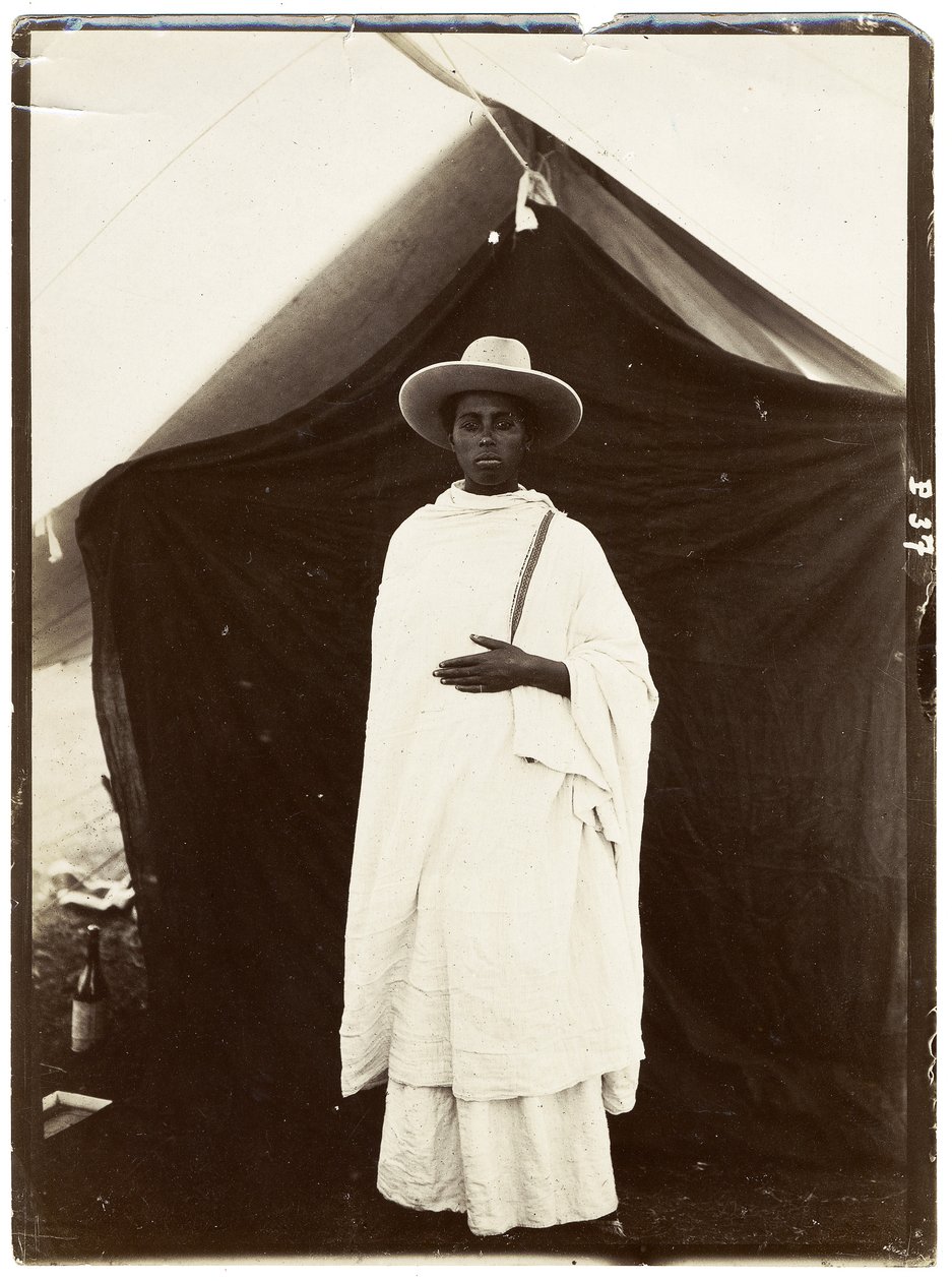 Abessinische Frau, ca. 1910 von Unbekannt