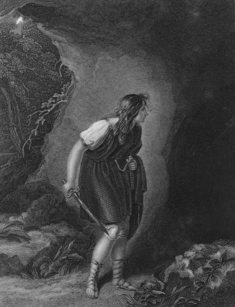 Akt III Szene vi aus Cymbeline von Unbekannt