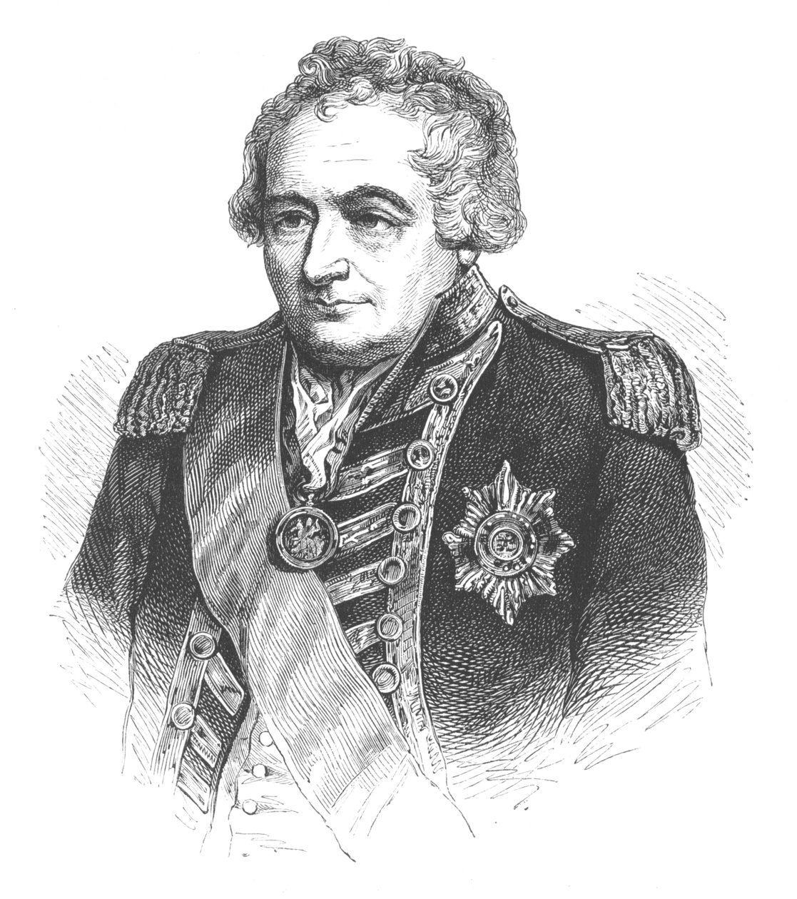 Admiral Sir John Jervis, um 1880 von Unbekannt
