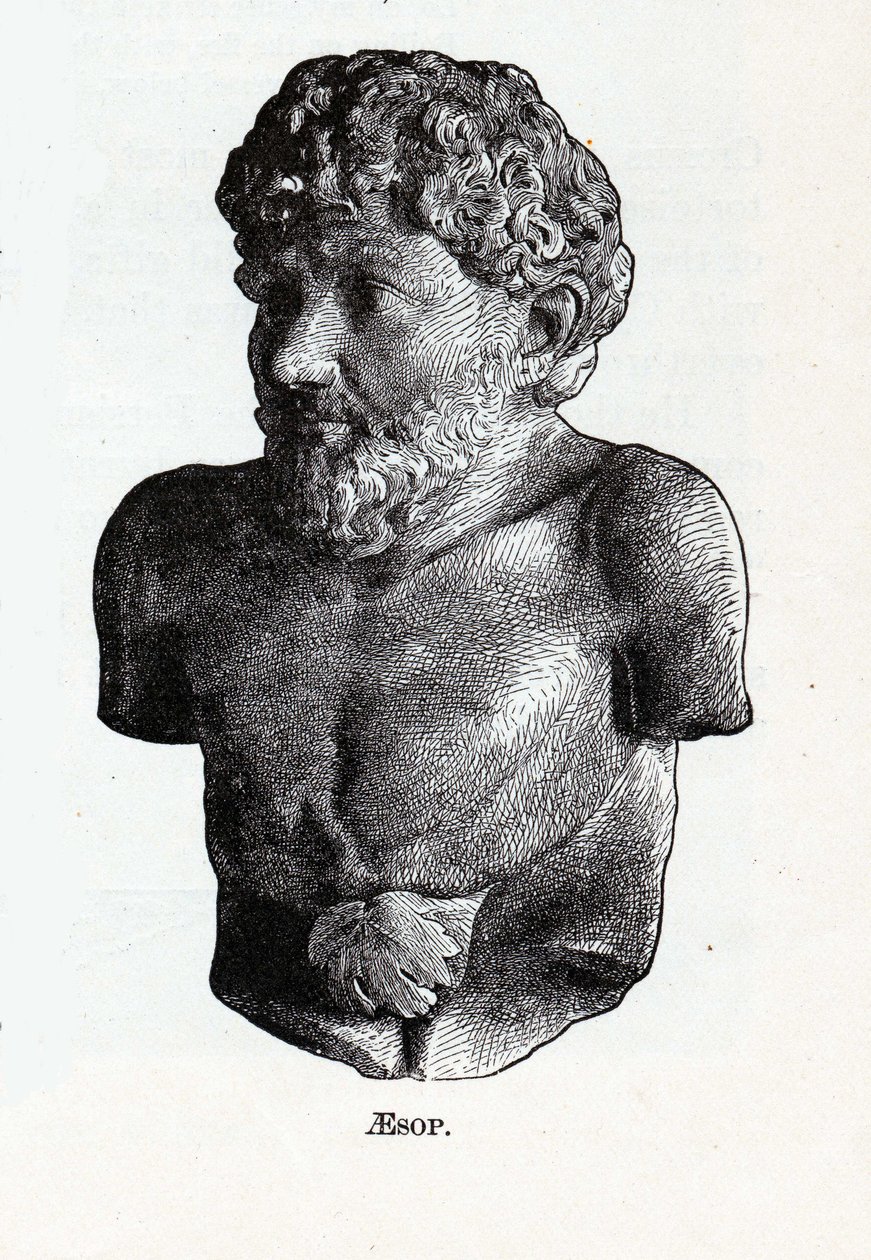 Äsop, 1882 von Unbekannt