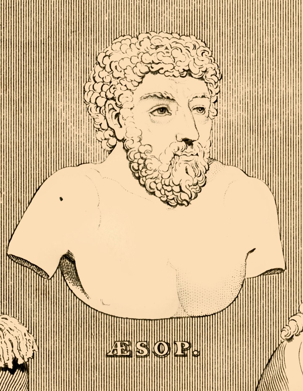 Äsop, ca. 620-564 v. Chr., 1830 von Unbekannt