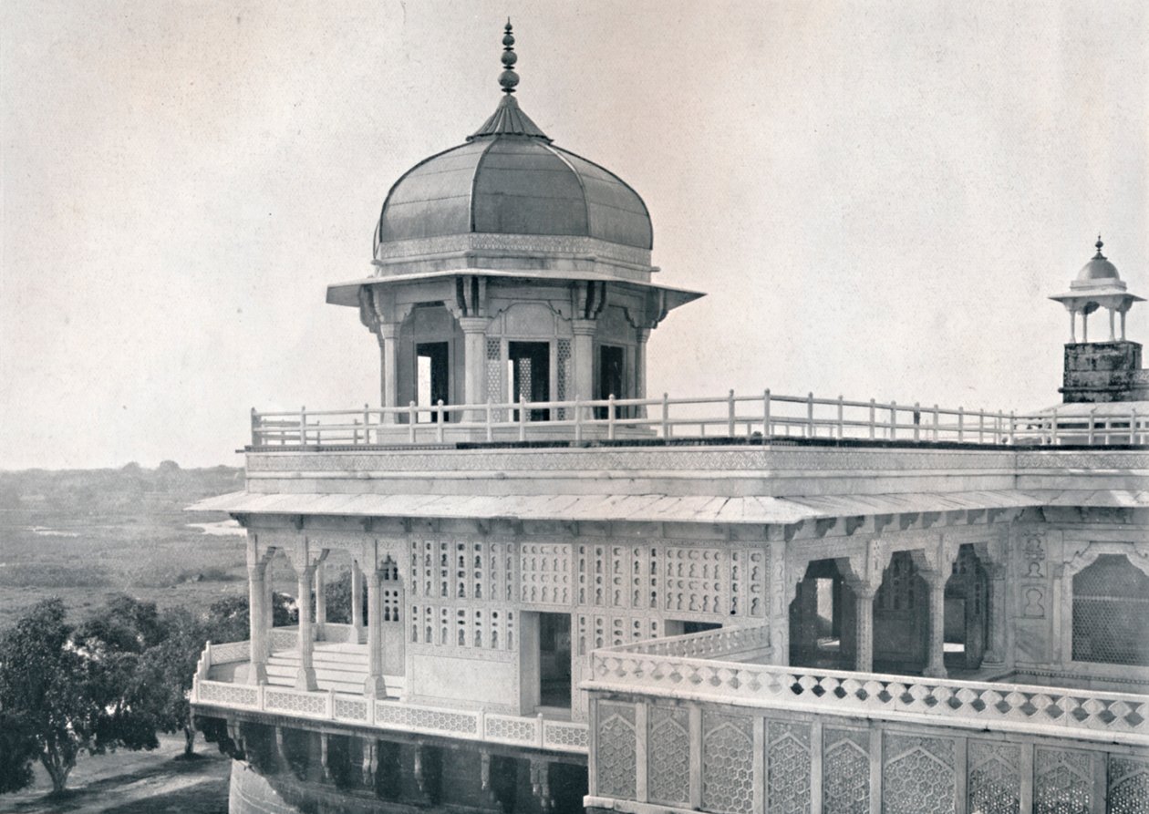 Agra. Der Jasmin-Turm, ca. 1910 von Unbekannt