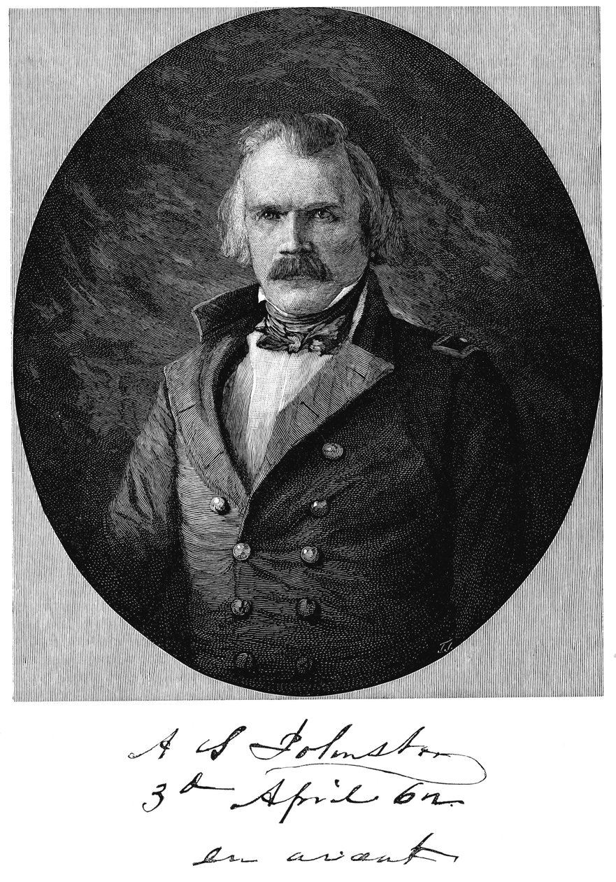 Albert Sidney Johnston, amerikanischer Soldat von Unbekannt