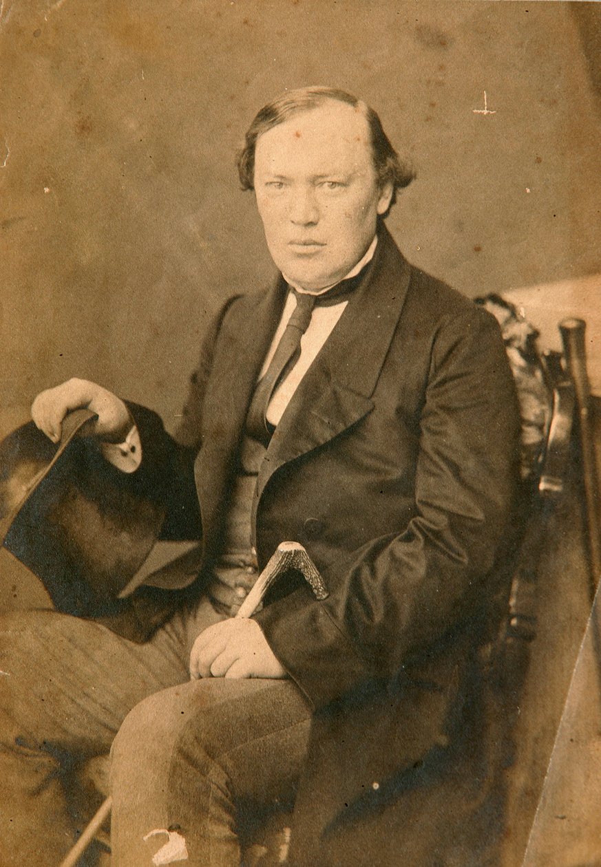 Alexander Ostrovsky, russischer Dramatiker, späte 1850er Jahre von Unbekannt