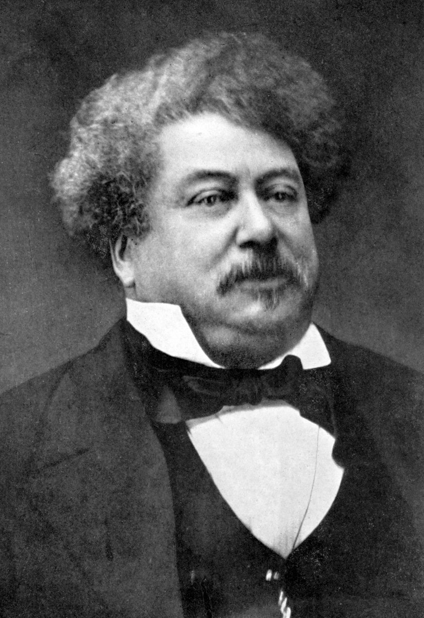 Alexandre Dumas, französischer Autor des 19. Jahrhunderts, 1902 von Unbekannt