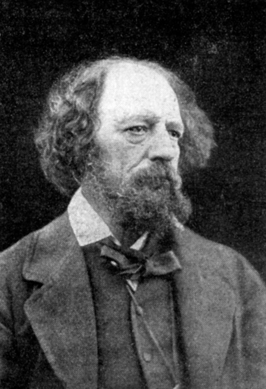 Alfred Tennyson, 1. Baron Tennyson, englischer Dichter von Unbekannt