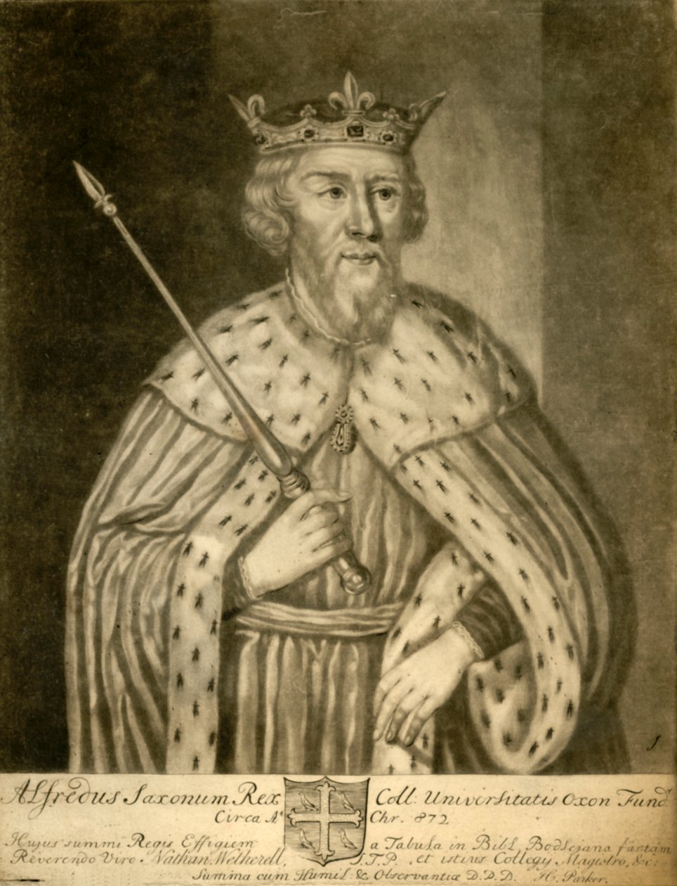 Alfred der Große, 1712 von Unbekannt